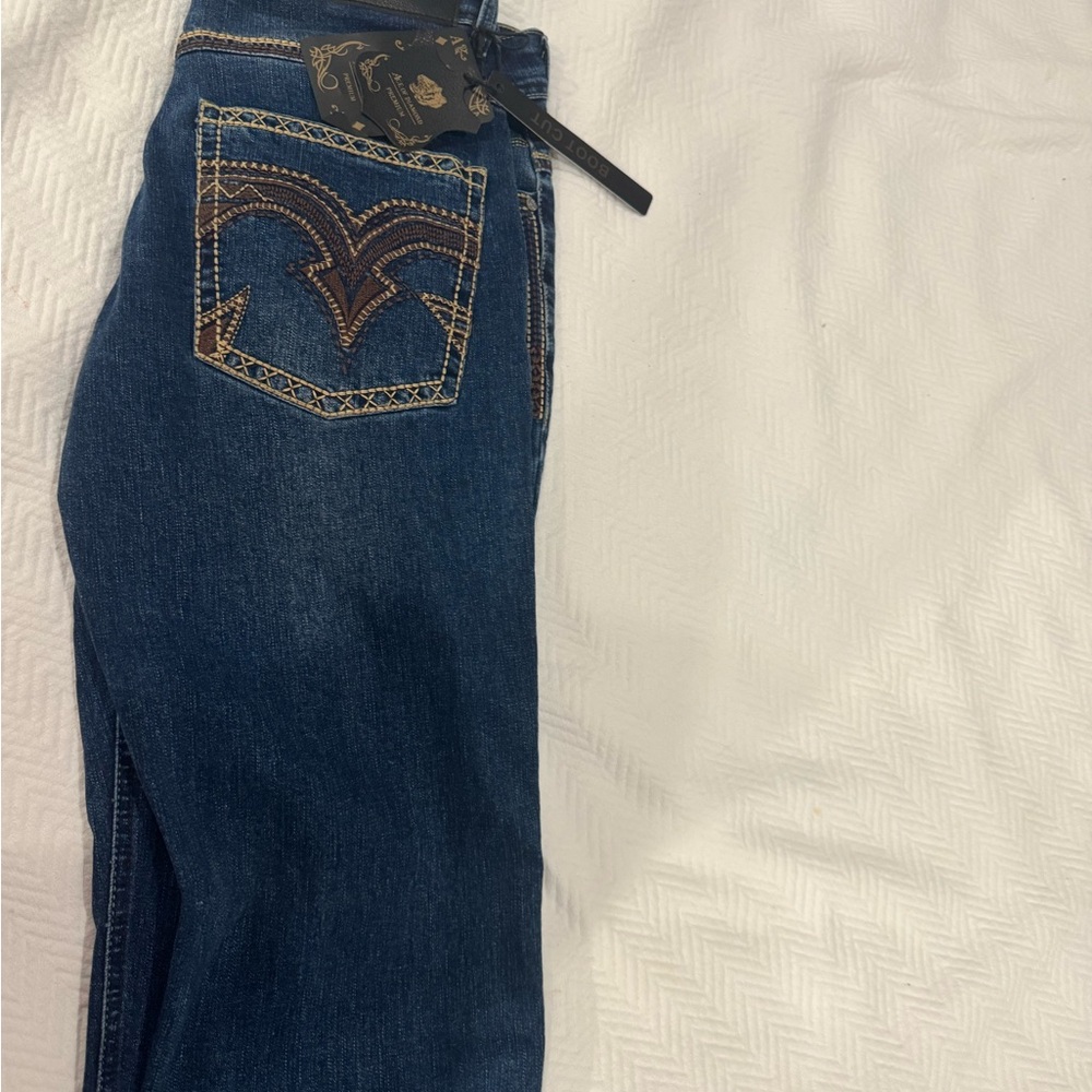 Men's Indigo Bootcut Jeans